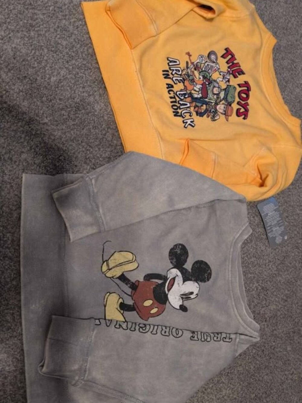 Brand new Disney store 2 pullovers size 3